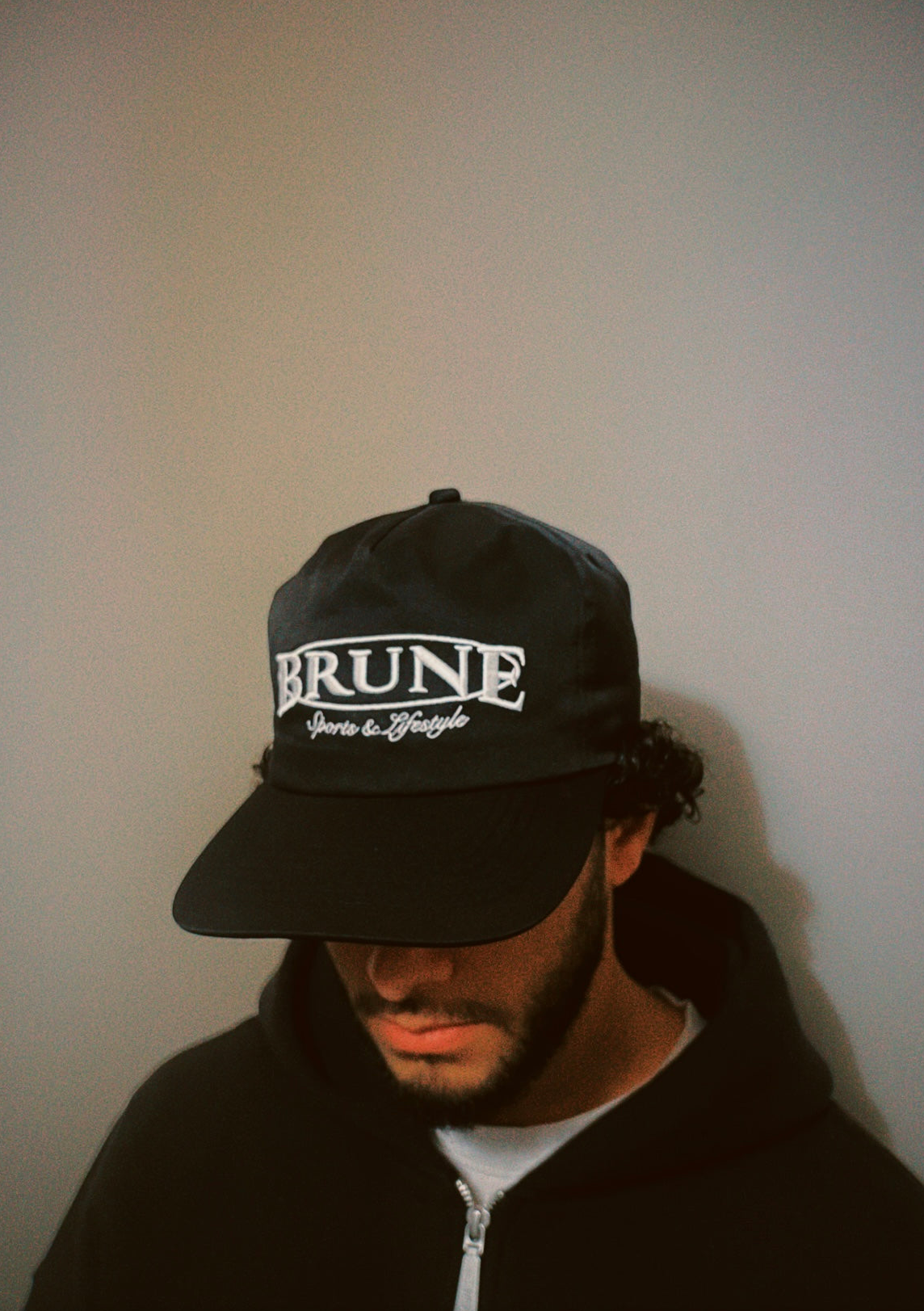 Black S&F Unstructured Snapback