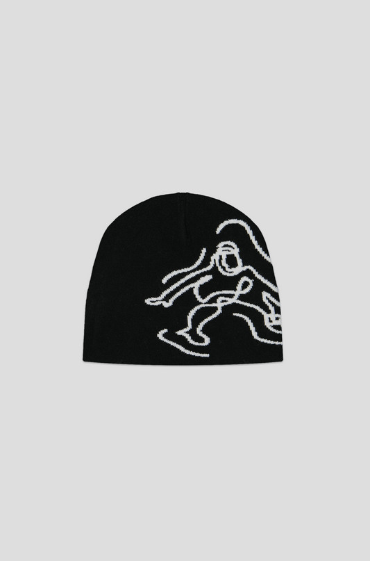 Black Logo Skully