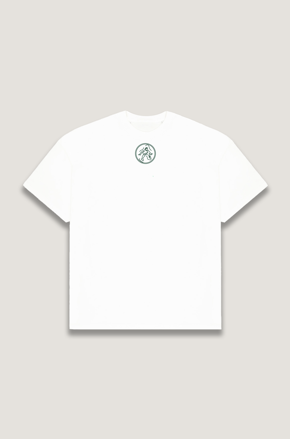 White Chest Logo Tee